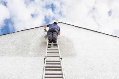 Peinture extérieure à Ferrussac — façades et ravalement